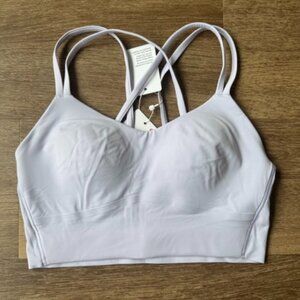 lululemon Like a Cloud Longline Bra Light Support, B/C Cup in Lavender Frost NWT